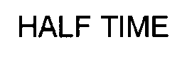 Trademark Logo HALF TIME