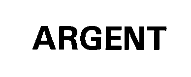 Trademark Logo ARGENT