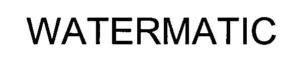 Trademark Logo WATERMATIC