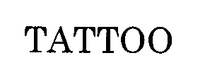 Trademark Logo TATTOO