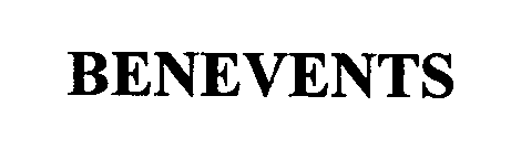 Trademark Logo BENEVENTS