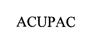 Trademark Logo ACUPAC