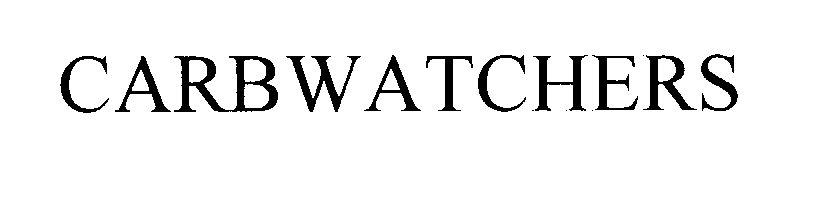 Trademark Logo CARBWATCHERS