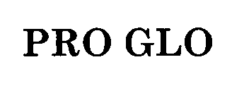 Trademark Logo PRO GLO
