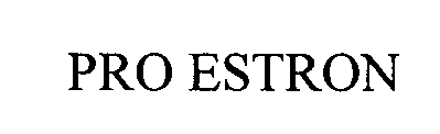 Trademark Logo PRO ESTRON