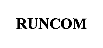 Trademark Logo RUNCOM