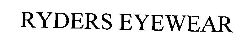 Trademark Logo RYDERS EYEWEAR