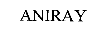 Trademark Logo ANIRAY