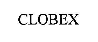 Trademark Logo CLOBEX