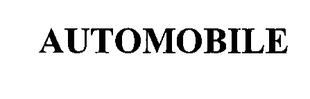 Trademark Logo AUTOMOBILE