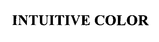 Trademark Logo INTUITIVE COLOR