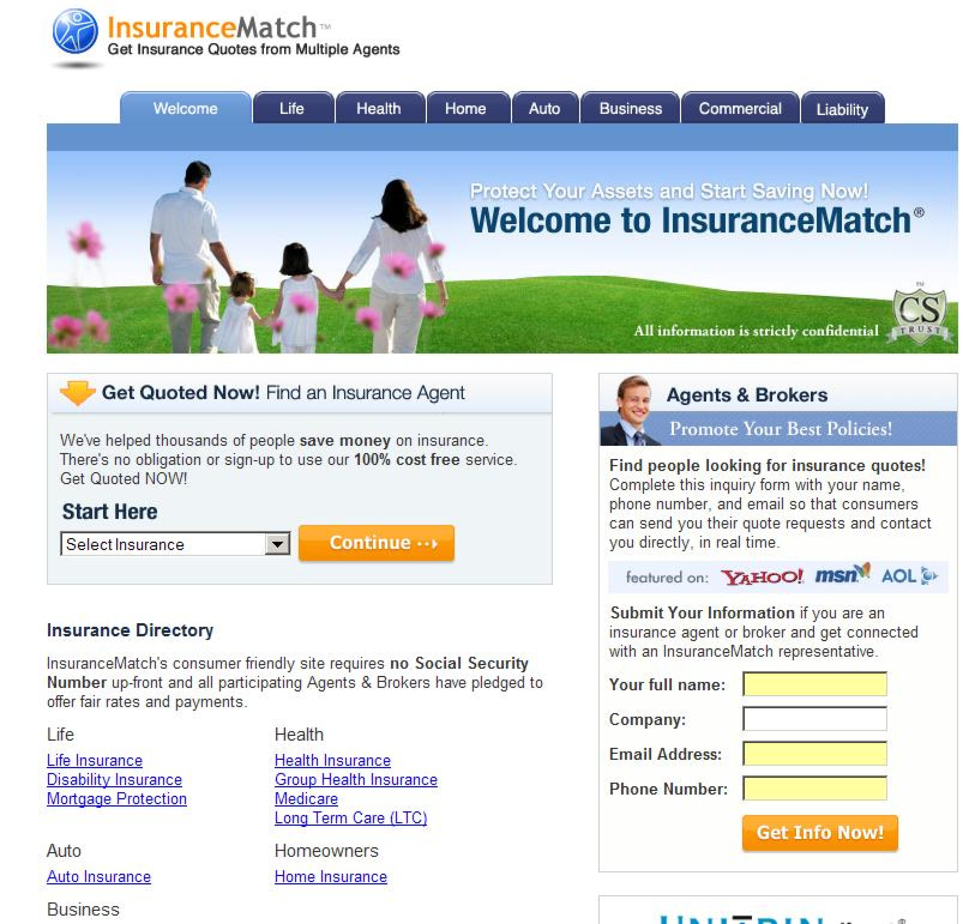 Trademark Logo INSURANCEMATCH.COM