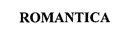Trademark Logo ROMANTICA