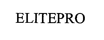 Trademark Logo ELITEPRO