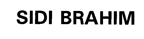 Trademark Logo SIDI BRAHIM