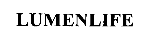 Trademark Logo LUMENLIFE