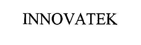 Trademark Logo INNOVATEK