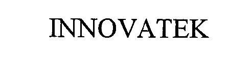Trademark Logo INNOVATEK