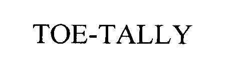 Trademark Logo TOE-TALLY