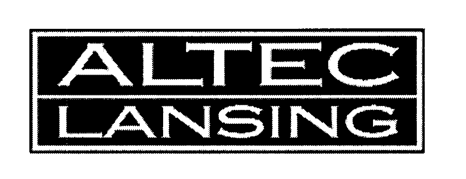 Trademark Logo ALTEC LANSING