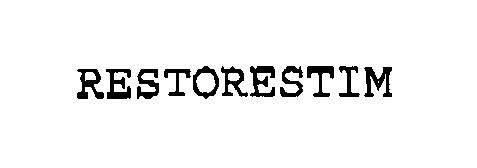 Trademark Logo RESTORESTIM