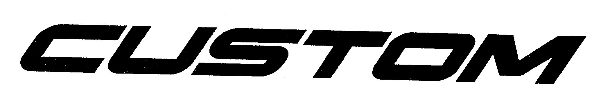 Trademark Logo CUSTOM