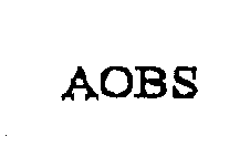 Trademark Logo AOBS