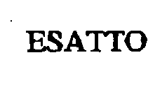 Trademark Logo ESATTO