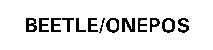 Trademark Logo BEETLE/ONEPOS