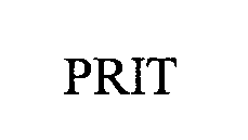 Trademark Logo PRIT