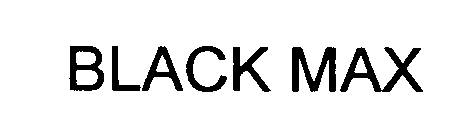 Trademark Logo BLACK MAX