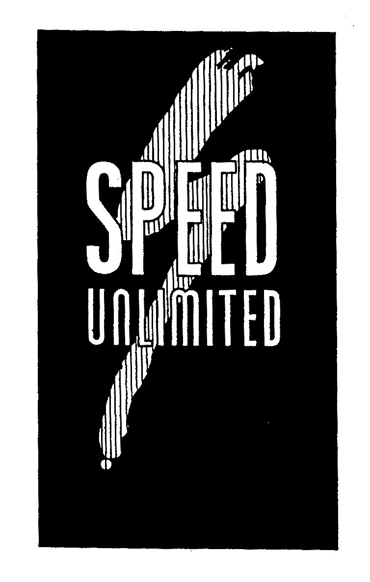 Trademark Logo SPEED UNLIMITED