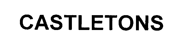 Trademark Logo CASTLETONS