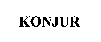 Trademark Logo KONJUR