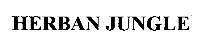 Trademark Logo HERBAN JUNGLE