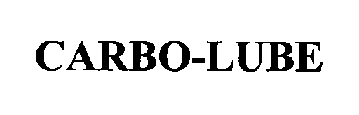 Trademark Logo CARBO-LUBE