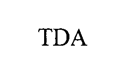 Trademark Logo TDA