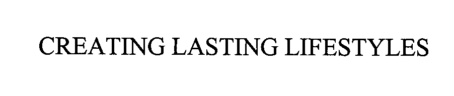 Trademark Logo CREATING LASTING LIFESTYLES