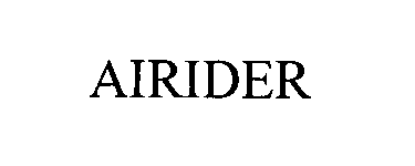  AIRIDER