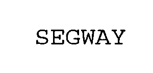 Trademark Logo SEGWAY