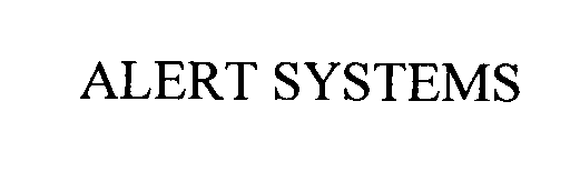  ALERT SYSTEMS