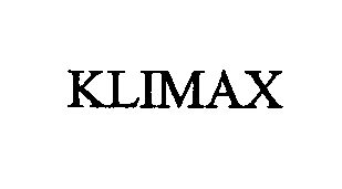 Trademark Logo KLIMAX