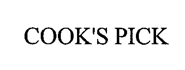 Trademark Logo COOK'S PICK