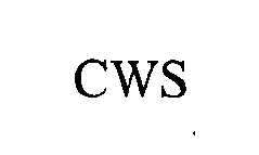 Trademark Logo CWS