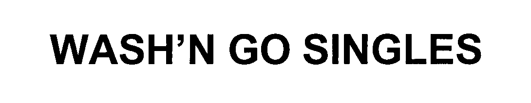 Trademark Logo WASH'N GO SINGLES