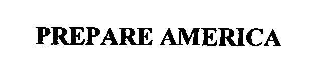 Trademark Logo PREPARE AMERICA