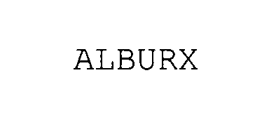 Trademark Logo ALBURX