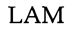 Trademark Logo LAM