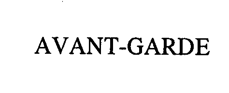 Trademark Logo AVANT-GARDE