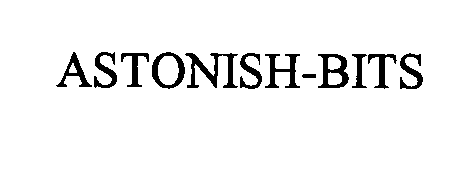 Trademark Logo ASTONISH BITS